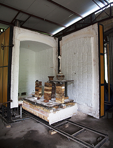 a large kiln at Da Wang Culture Highland